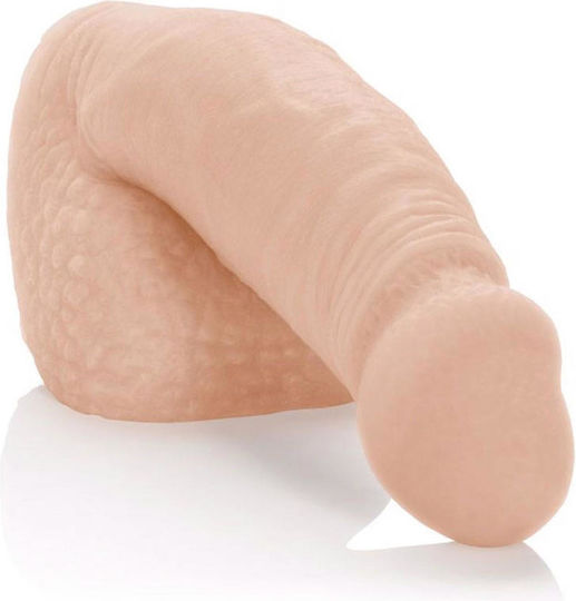 Calexotics Packer Gear Packing Penis Dildo realist cu Scrotum Carne 14.5cm