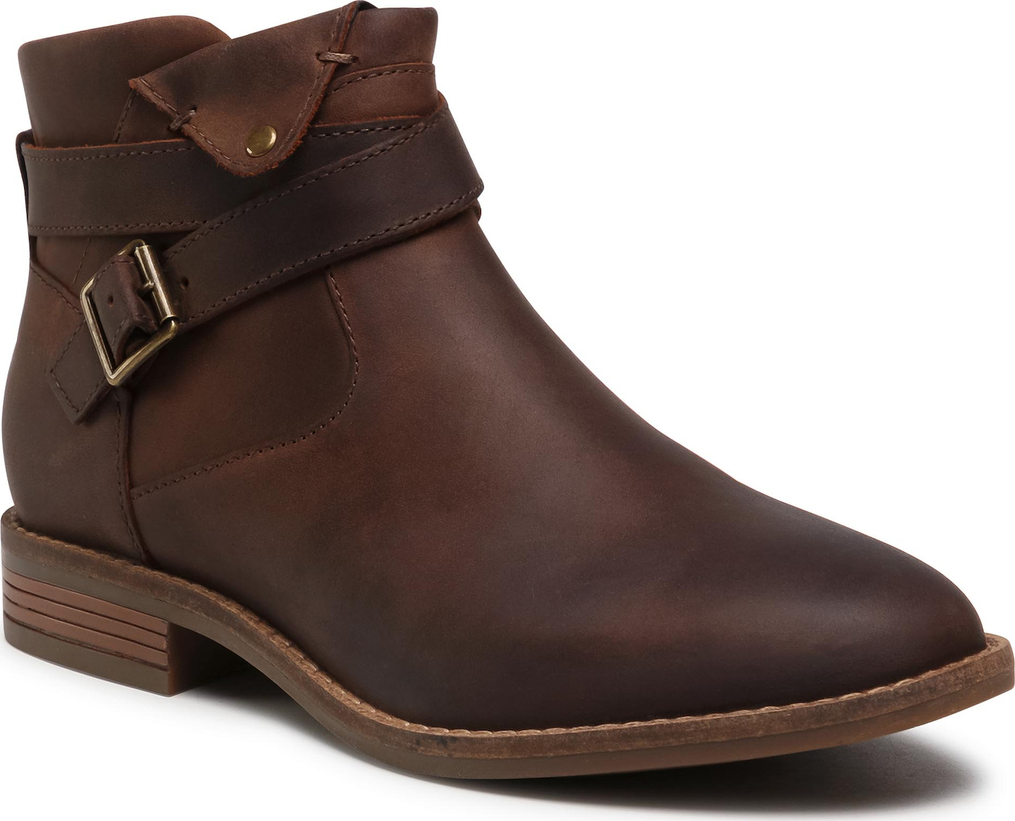 clarks womens camzin dime booties flat heel