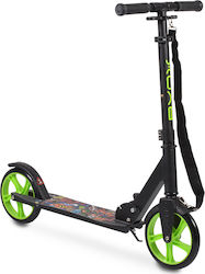 Byox Kids Scooter Foldable Flurry 2-Wheel for 10+ Years Green 108199