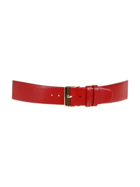 Tzevelion Leather Strap Red 18mm