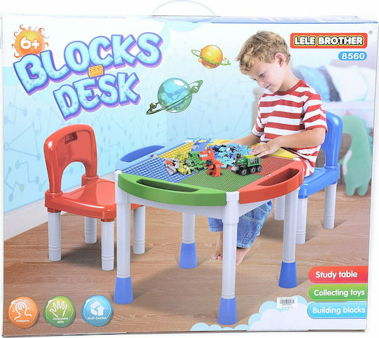 Blocks Desk Детско Бюро от Пластмаса Blue Toys