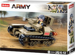 Sluban Building Block Small Italian Tank for 6+ years 183pcs M38-B0709