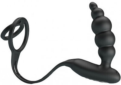 Pretty Love Vibration Penis Sleeve III Vibrating Cock Ring Cock cu Ineluri pentru penis Black