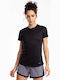 Damen T-Shirt Schwarz