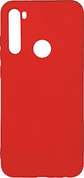 Sonique Liquid Umschlag Rückseite Silikon Rot (Redmi Note 8T) 46-61603