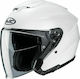 HJC i30 Solid Pearl White Motorradhelm Jet KR5183