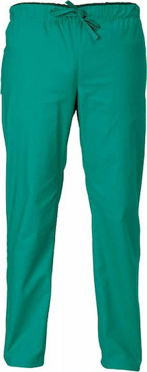 Giblor's Unisex Green Cotton Medical Pants