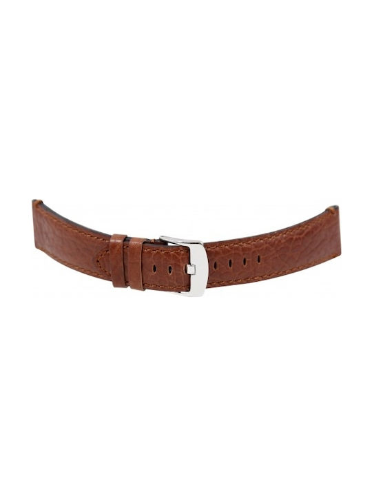 Tzevelion Leather Strap Tabac Brown 20mm