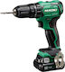 Hikoki DV12DD Ударен Двигател За Бормашина На Батерия 10.8V 2x4Ah