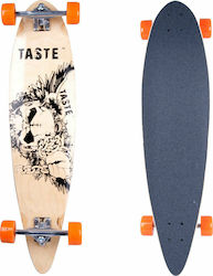 inSPORTline Worker Skully 8.66" Komplett Longboard Braun