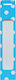 Next Paper Easter Candle Case Blue 10x6x45cm.