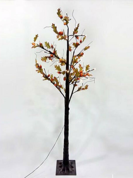 Beleuchtet Weihnachtsdekoration Baum Natürliches Erscheinungsbild 160cm Grün
