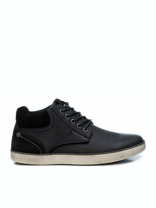 Refresh Piele Negru Ghete barbati
