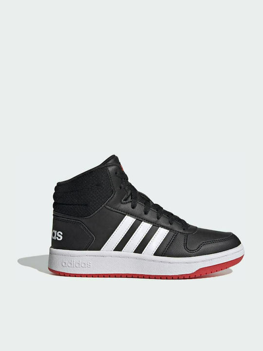 Adidas Αθλητικά Παιδικά Παπούτσια Μπάσκετ Hoops 2 Core Black / Cloud White / Vivid Red