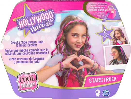 Spin Master Cool Hollywood Hair Extension Maker Startruck Hairdressing Toy