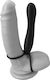 Pipedream Fetish Fantasy Elite Double Trouble Anal Dildo mit Dildo 15cm in Schwarz Farbe