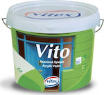 Vitex Vito Βάση W Πλαστικό Χρώμα Ακρυλικό για Εξωτερική Χρήση 1lt