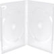 MediaRange DVD Box with 2 Trays Transparent 50pcs