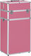vidaXL Kosmetikkoffer Räder Rosa H74xW37xL24cm