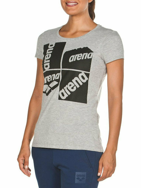 Arena Essential Damen Sport T-Shirt Gray