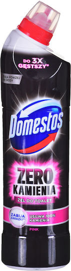 Domestos Zero Limescale WC Cleaner Παχύρρευστο Υγρό Καθαριστικό Λεκάνης με Άρωμα Pink 750ml