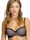 Gisela Convertible Bra with Light Padding Underwire Black