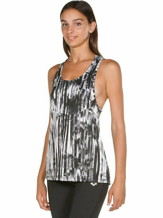 Arena Gym Tank Top Feminină Sportivă Bluză Fără mâneci Multicoloră