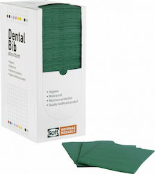 Soft Care Зъболекарска Кърпа Зелена 2ply + 1ply Без Диспенсър 500 Бройки Soft Care Зъболекарска Кърпа Зелена 2ply + 1ply Без Диспенсър 500 Бройки