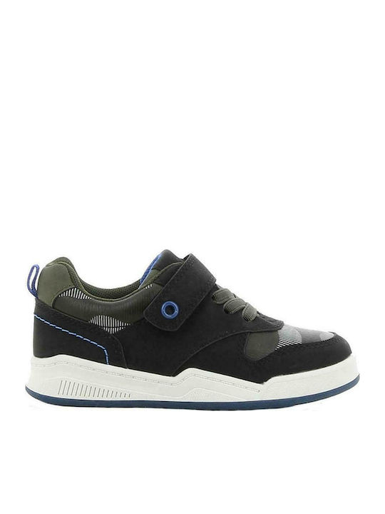 Kids Sneakers with Scratch Black