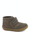 Vulladi Kids Boots with Hoop & Loop Closure Brown