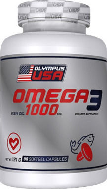 Olympus Usa Omega 3 Fish Oil Ιχθυέλαιο 1000mg 90 μαλακές κάψουλες