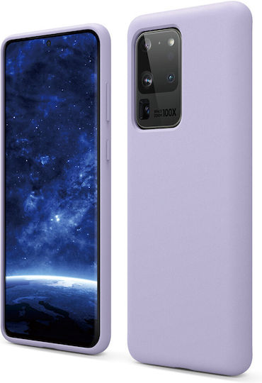 Sonique Liquid Back Cover Silicone Purple (Galaxy S20 Ultra)
