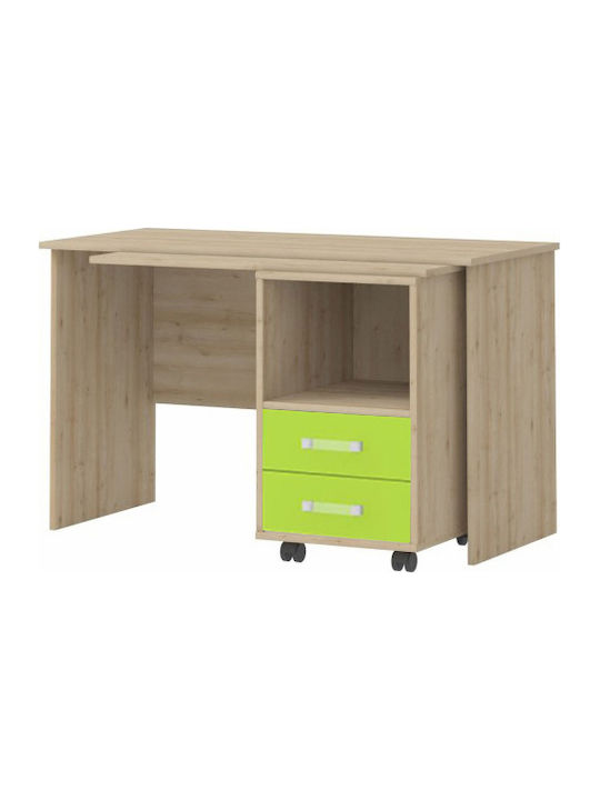Kiki RS Παιδικό Γραφείο από Μελαμίνη Μπεζ 125x60x76cm