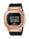 Casio G-Shock Digital Women's Watch with Black Rubber Strap