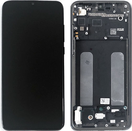 Οθόνη OLED με Μηχανισμό Αφής και Πλαίσιο για Mi 9 Lite (Μαύρο)