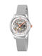 Festina Skeleton Watch Automatic with Silver Metal Bracelet