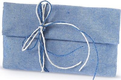 Christening Favor in Pouch Φάκελος made of Fabric