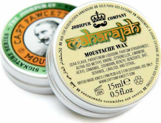 Captain Fawcett's Κερί Περιποίησης για Γένια και Μουστάκι Maharajah 15ml