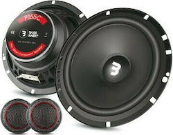 Bass Habit Set Auto-Lautsprecher P165C Autolautsprecher 6.5" mit 60W RMS (2 Weg)