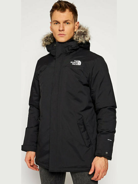 Zaneck Winter Jacket Parka Waterproof and Windproof Black