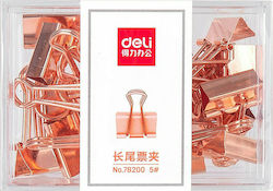 Deli Clip Metallic 19mm Pink 25pcs