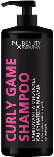 NX Beauty Professional Curly Game Shampoos Reconstruction/Nourishment for Curly Hair 1000ml