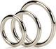 Calexotics Silver Ring 3 Piece Set Erection Enhancer