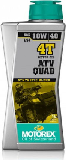 Motorex ATV Quad Semi-synthetic Motorcycle Oil for Four-Stroke Engines 10W-40 1lt