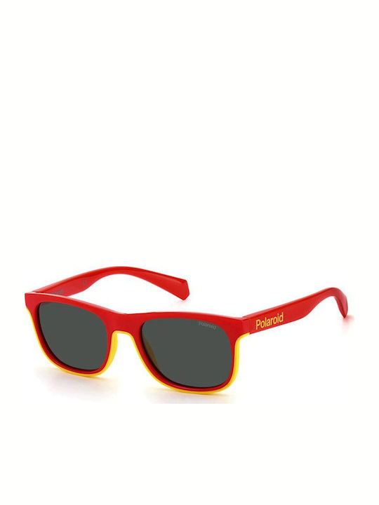 Polaroid Unbreakable Square Kids Sunglasses wit...