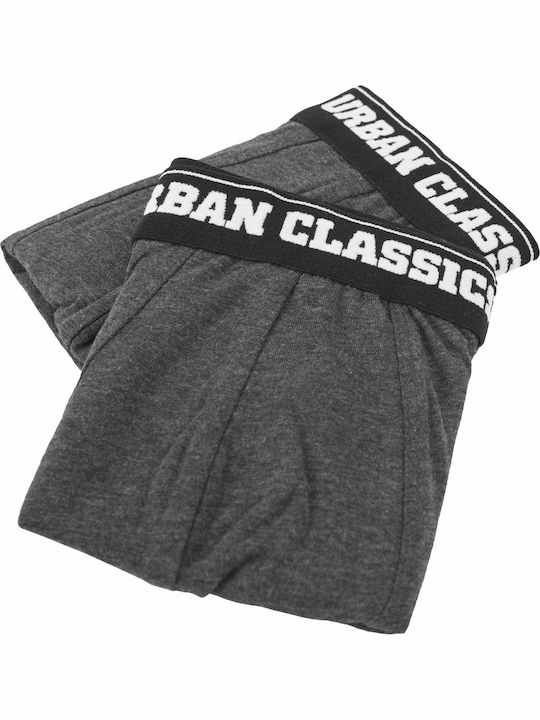 Urban Classics Herren Boxershorts Charcoal 2Pac...