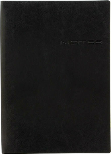 Letts Notebook A4 Ruled Black