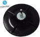 PG Rubber Disc Base with Shaft Φ125-6mm Rubber Backing Pad Polisher 125