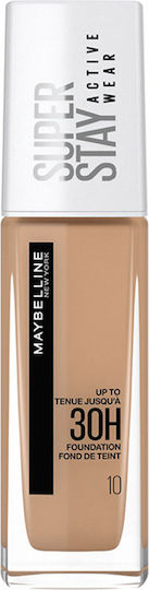 Maybelline Super Stay 30H Liquid Make Up 10 Ivory 30ml