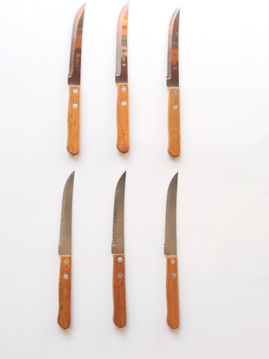 TnS Messer Allgemeine Verwendung aus rostfreiem Stahl 6Stück